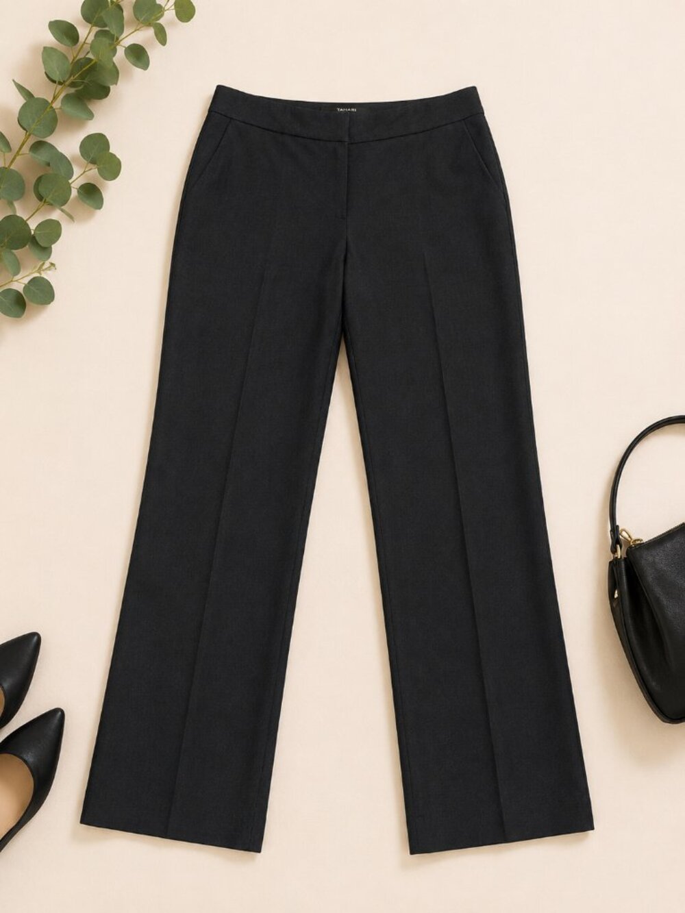 Tahari Black Tailored Pants